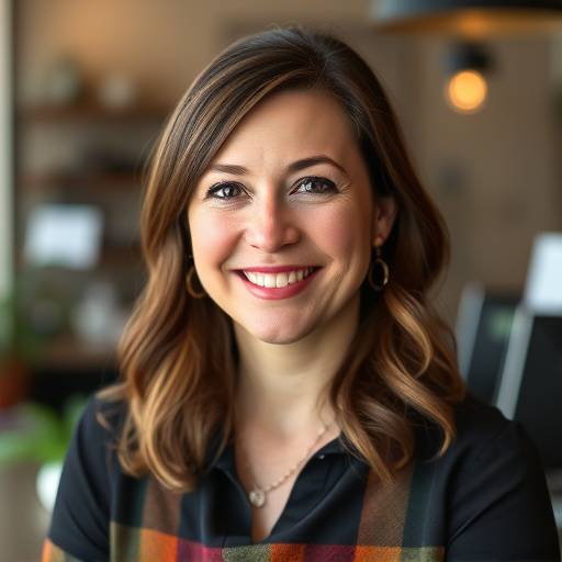 Photo of Amelia Stone, Founder and CEO of The Daily Grind Cafe.